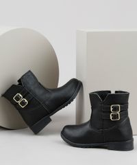 Bota-Infantil-Baby-Club-Cano-Medio-com-Fivela-Dupla-e-Ziper--Preta-9915747-Preto_1