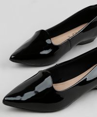 Slipper-Feminino-Via-Uno-Bico-Fino-em-Verniz-Preto-9907596-Preto_3