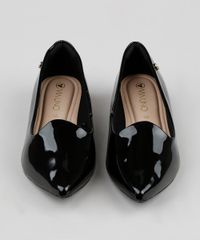 Slipper-Feminino-Via-Uno-Bico-Fino-em-Verniz-Preto-9907596-Preto_5