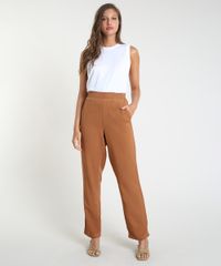 Calca-Feminina-Mindset-Carrot-Alfaiatada-com-Bolsos-Caramelo-9943610-Caramelo_3