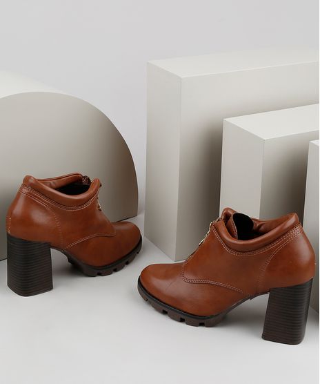 Bota-Feminina-Beira-Rio-Conforto-Cano-Curto-Salto-Alto-Tratorada-com-Ziper-Caramelo-9942996-Caramelo_1