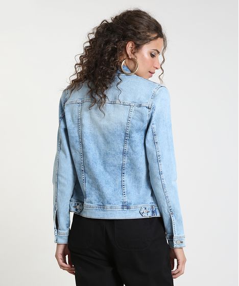 jaquetas jeans femininas c&a