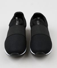 Tenis-Feminino-Via-Uno-Knit-Running-com-Elastico-Preta-9919571-Preto_5