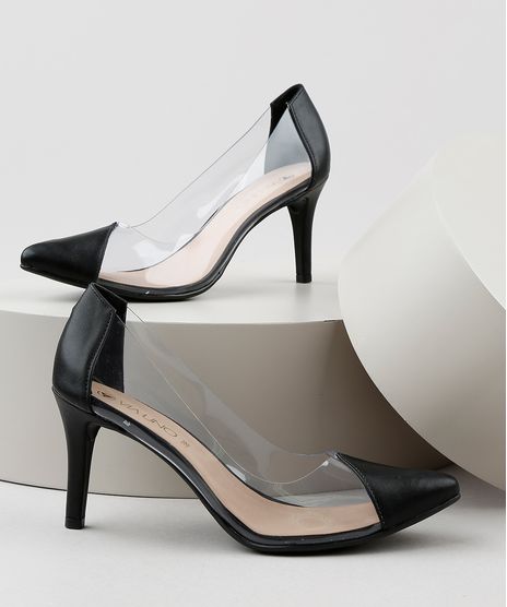 Scarpin-Feminino-Via-Uno-Bico-Fino-com-Recorte-Transparente-Salto-Alto-Preto-9943353-Preto_1