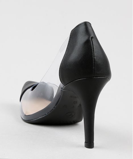 scarpin transparente via uno