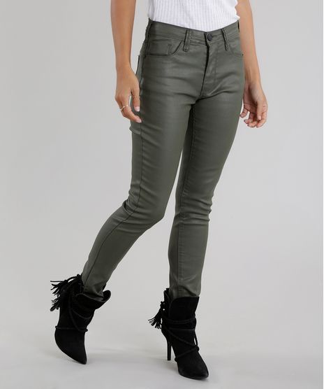 Calca-Super-Skinny-Resinada-Verde-Militar-8604828-Verde_Militar_1