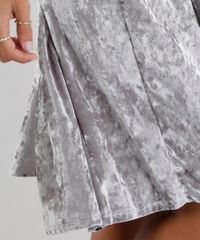 Saia-Midi-em-Veludo-Molhado-Cinza-Claro-8656985-Cinza_Claro_4