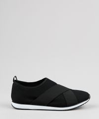 Tenis-Feminino-Via-Uno-Knit-Running-com-Elastico-Cruzado-Preto-9941880-Preto_2