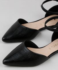 Sapatilha-Feminina-Via-Uno-Aberta-Bico-Fino-Texturizada-Preta-9907576-Preto_3