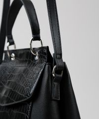 Bolsa-Feminina-Transversal-Media-com-Recorte-Texturizado-Croco-e-Alca-Removivel-Preta-9845704-Preto_6