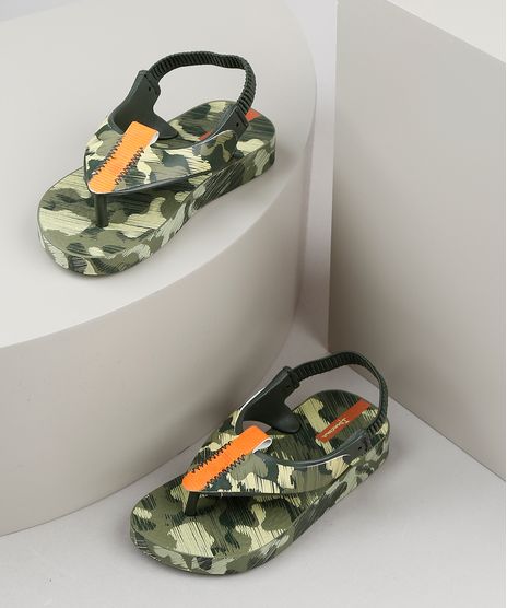 Chinelo-Infantil-Ipanema-Estampado-Camuflado-com-Elastico-Verde-Militar-9925121-Verde_Militar_1