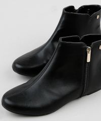 Bota-Feminina-Via-Uno-Bico-Redondo-Cano-Curto-Preta-9919284-Preto_3