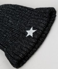 Gorro-Infantil-em-Trico-com-Lurex-e-Pompom-Preto-9785167-Preto_3