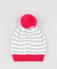 Kit-Infantil-de-Gorro-Listrado---Luva-em-Trico-Rosa-Escuro-9784987-Rosa_Escuro_3