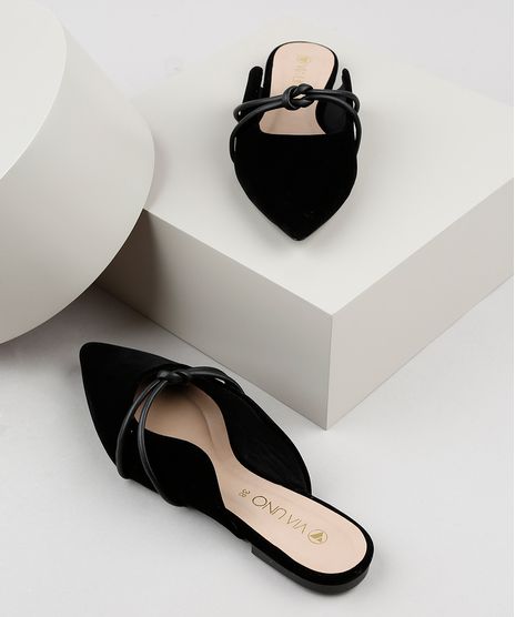 Mule-Feminino-Via-Uno-Bico-Fino-com-No-Preto-9907583-Preto_1