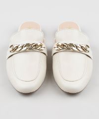 Mule-Feminino-Via-Uno-Bico-Redondo-com-Corrente-Bege-Claro-9907929-Bege_Claro_5