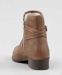 Bota-Infantil-Palomino-Bico-Redondo-Cano-Medio-Marrom-9915745-Marrom_4