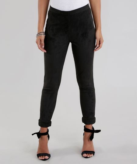 Calca-Skinny-em-Suede-Preta-8544692-Preto_1