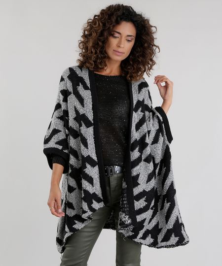 Capa-Estampada-em-Trico-com-Lurex-Cinza-8462406-Cinza_1