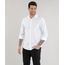 Camisa-Slim-Estampada-em-Algodao---Sustentavel-Branca-8456824-Branco_1
