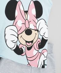 Conjunto-Minnie-de-Regata-Azul-Claro---Short-em-Moletom-Cinza-Mescla-8603650-Cinza_Mescla_3
