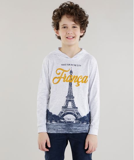 Camiseta--Franca--com-Capuz-Cinza-Mescla-Claro-8618350-Cinza_Mescla_Claro_1