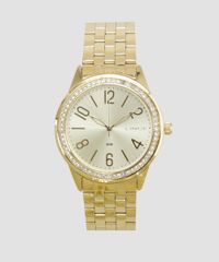 Kit-de-Relogio-Analogico-Lince-Feminino---Colar---Brinco---KT02C2KX-Dourado-8633061-Dourado_3