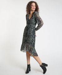 Vestido-Feminino-Midi-Mullet-em-Tule-Estampado-Animal-Print-Onca-com-Babado-Manga-Longa-Verde-9922814-Verde_3