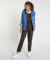 Macacao-de-Sarja-Feminino-com-Bolsos-Sem-Manga-Verde-Escuro-9856236-Verde_Escuro_3