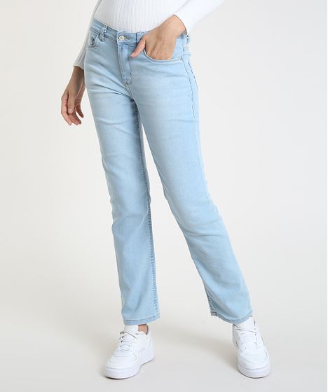 calça jeans feminina cintura media