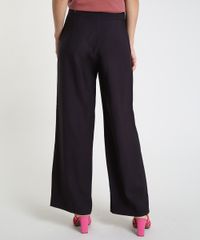 Calca-Feminina-Pantalona-com-Cinto-Estampado--Preta-9818105-Preto_2