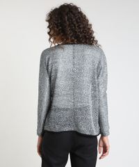 Capa-Feminina-em-Trico-com-Paetes-Cinza-Mescla-Escuro-9808990-Cinza_Mescla_Escuro_2