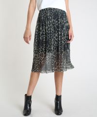 Saia-Feminina-Midi-em-Tule-Estampada-Animal-Print-Onca-Verde-9925477-Verde_1