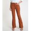 Calca-de-Sarja-Feminina-Flare-Canelada-Caramelo-9915241-Caramelo_1