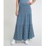 Saia-Feminina-Longa-Estampada-Floral-com-Recortes--Azul-Petroleo-9879955-Azul_Petroleo_1
