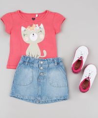 Saia-Jeans-Infantil-Clochard-com-Bolsos-Azul-Medio-9894181-Azul_Medio_3