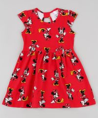 Vestido-Infantil-Minnie-Estampado-com-Laco-Manga-Curta-Vermelho-9909914-Vermelho_1