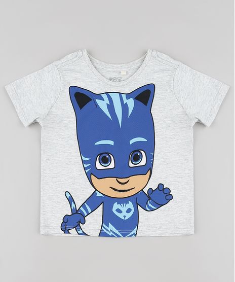 Camiseta-Infantil-Menino-Gato-PJ-Masks-Manga-Curta-Cinza-Mescla-Claro-9931924-Cinza_Mescla_Claro_1