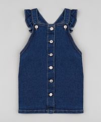 Salopete-Jeans-Infantil-com-Botoes-e-Babado-Azul-Escuro-9894183-Azul_Escuro_1