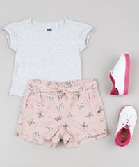 Short-de-Sarja-Infantil-Clochard-Estampado-de-Borboletas-com-Faixa-para-Amarrar-Rose-9894178-Rose_3