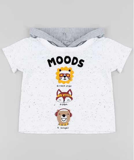 Camiseta-Infantil-Bichinhos--Mood--com-Capuz-Manga-Curta-Branca-9879825-Branco_1