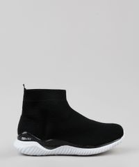 Tenis-Meia-Feminino-Activitta-Running-Knit-Cano-Curto-Preto-9919526-Preto_2