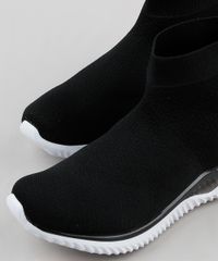 Tenis-Meia-Feminino-Activitta-Running-Knit-Cano-Curto-Preto-9919526-Preto_3