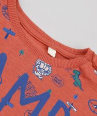 Camiseta-Infantil-Estampada--Camp--Manga-Curta-Coral-9871524-Coral_4