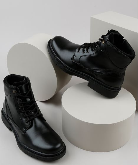 modelos de bota preta