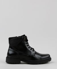 Bota-Coturno-Masculina-Oneself-Cano-Alto-com-Recortes-Preta-9905015-Preto_2