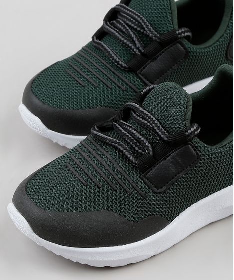 tenis verde infantil