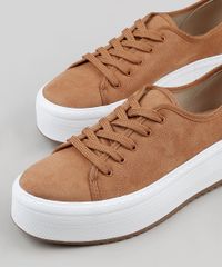 Tenis-Feminino-Beira-Rio-Conforto-Flatform-Marrom-9849418-Marrom_3