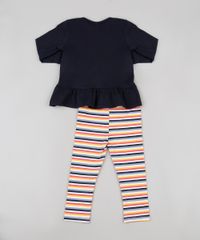 Conjunto-Infantil-de-Blusa-Unicornio-Manga-Longa-Azul-Marinho---Calca-Legging-Listrada-Multicor-9927031-Multicor_2