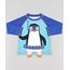 Camiseta-de-Praia-Infantil-Raglan-Pinguim-Manga-Longa-com-Protecao-UV50--Azul-Royal-9888620-Azul_Royal_1